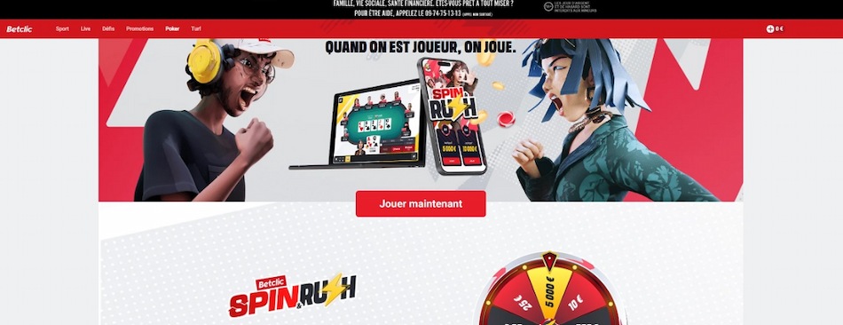 Betclic jeu en ligne